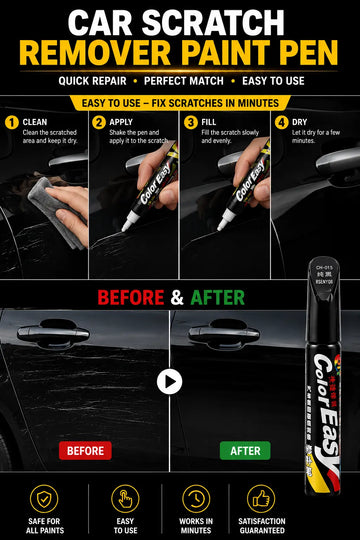 Professional Car Scratch Remover Paint Pen — گھر بیٹھے خراش ختم کریں