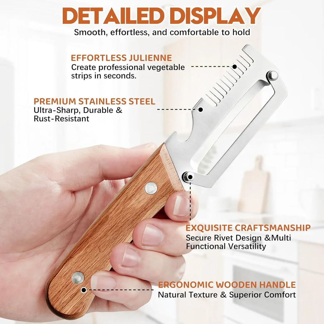 3-in-1 Multifunctional Peeler