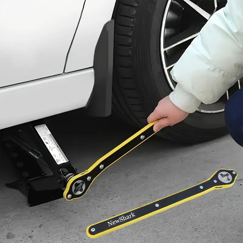 Universal Smart Wrench – Long Handle, 360° Forward & Reverse